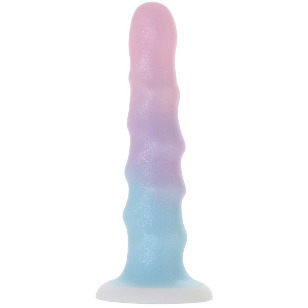 Cotton Candy Sweet Tooth 7" Silicone Suction Cup Dildo