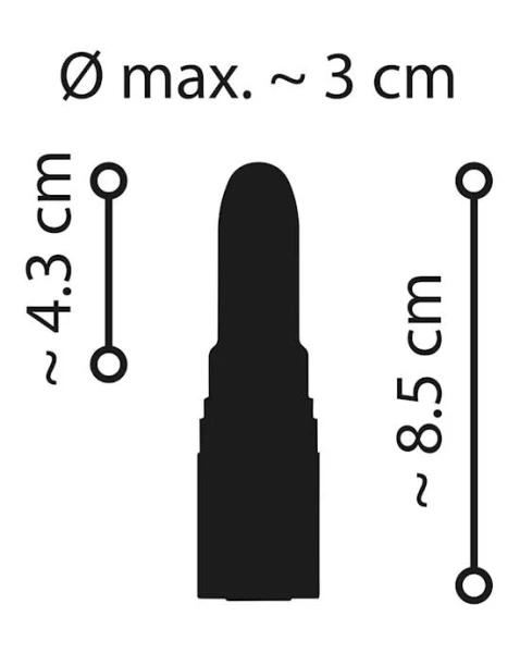 Emerald Love Luxurious Lipstick Vibrator  - Green