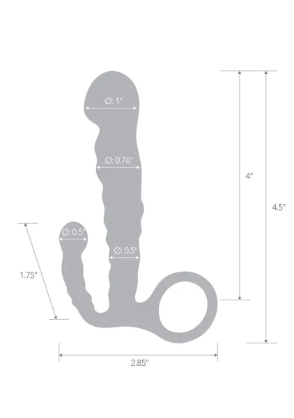4.5" Beginners Prostate Massager — image 7 of 8