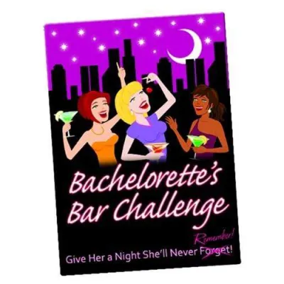 Bachelorette s Bar Challenge Card Game