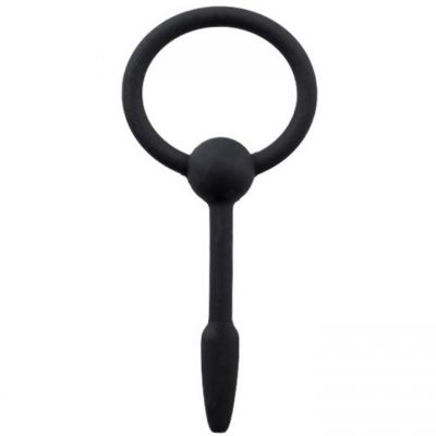 Bondara Silicone Stopper Penis Plug with Through Hole 7 5cm