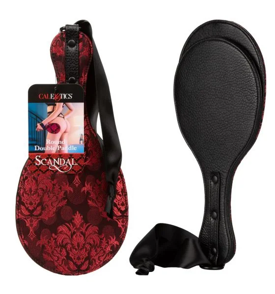 Scandal Round Double-Paddle in Red