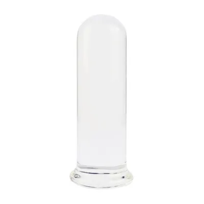Lucent Xxxl Cylinder Glass Dildo