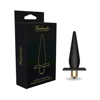Fredericks Of Hollywood Vibrating Anal Massager 4 Inch Black 4 Inch