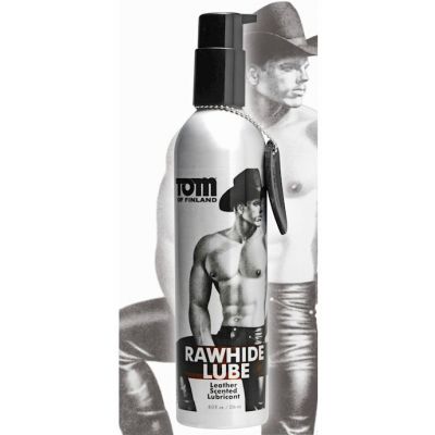 Tom Of Finland Rawhide Leather Scented Lube 8 Oz