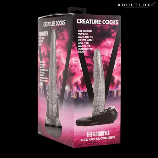 Creature Cocks The Gargoyle Rock Hard Silicone Dildo