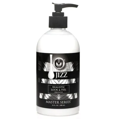 Master Series Jizz Unscented Water Based Lubricant 500ml