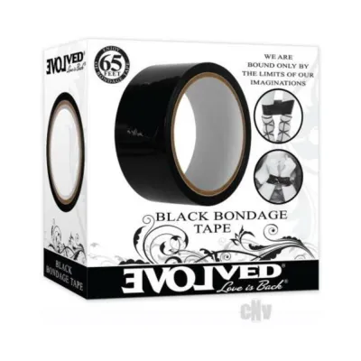 Evolved Bondage Tape 65 Ft Black
