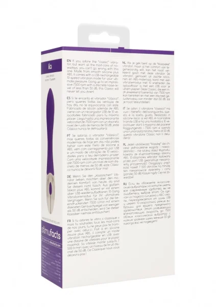 Ila Classic Vibrator - Purple