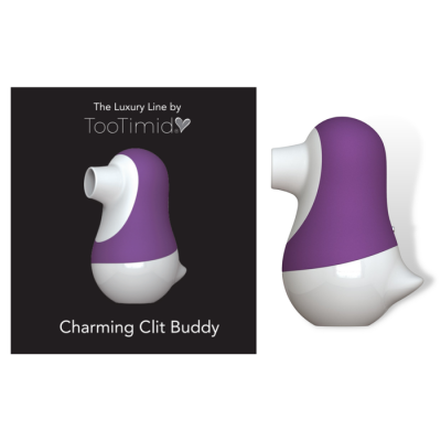 Whisper Quiet Air Pulse Clit Sucker Tongue Stimulator