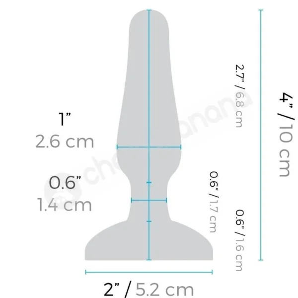 B-vibe Novice Galaxy Plum Vibrating R/C Butt Plug Limited Edition Set