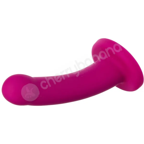 Sportsheets Galaxie Purple 7" Solid Silicone Dildo With Suction Cup Base