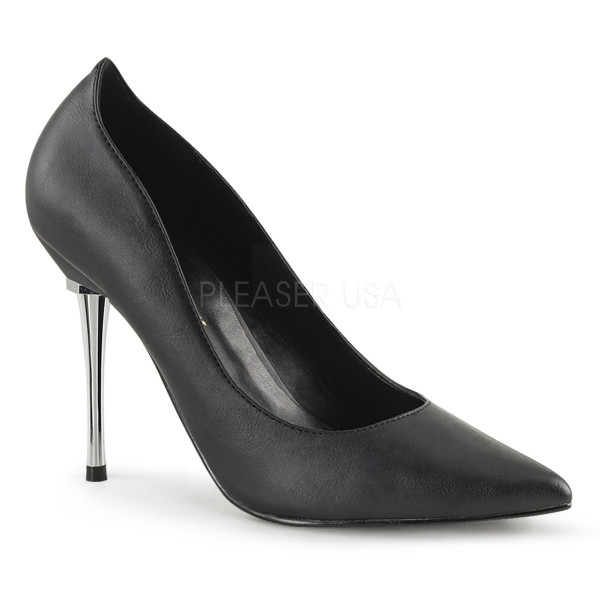 4 inches Metal Stiletto Heel Pointed Toe Pump — image 17 of 24