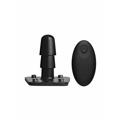 Supreme Harness With Vibrating Plug Black Strap On Sex Guide