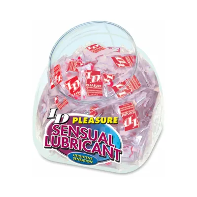 Id Pleasure Lubricant 10ml Pillows bowl Of 144