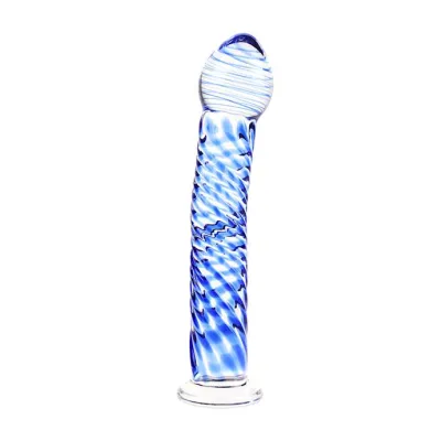 Lucent Lattice Glass Dildo