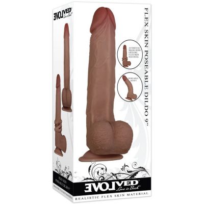 9 Poseable Realistic Cock