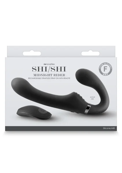 NS Novelties Shi/Shi Midnight Rider Strapless Strap-On with Remote