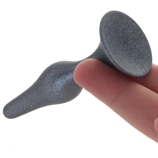 Anal Adventures Matrix Genesis 3-Piece Silicone Butt Plug Kit By Blush - Stellar Silver