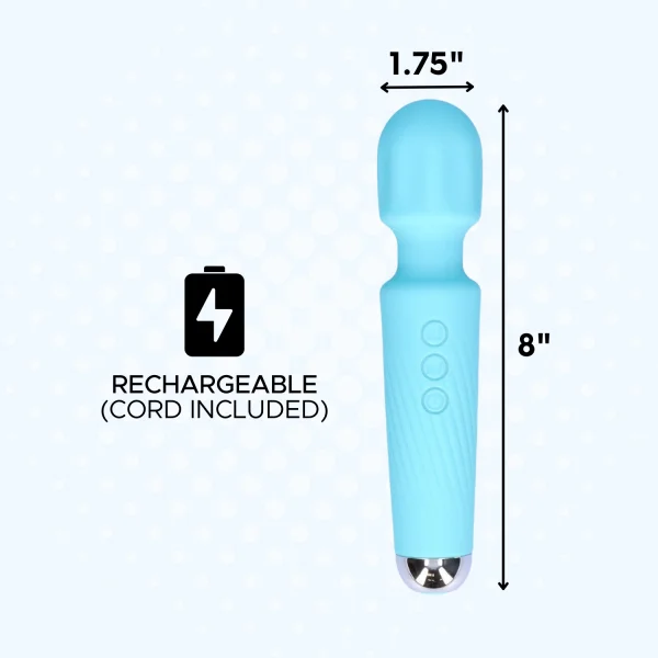 FREE High-Power Silicone Wand Vibrator (Intense Vibrations!) - Add To Your Bag!
