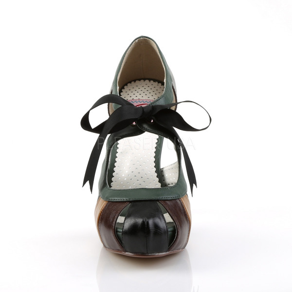 4 1/2 inches Heel, 1 inches Semi Hidden P/F Closed Toe/Heel Sandal