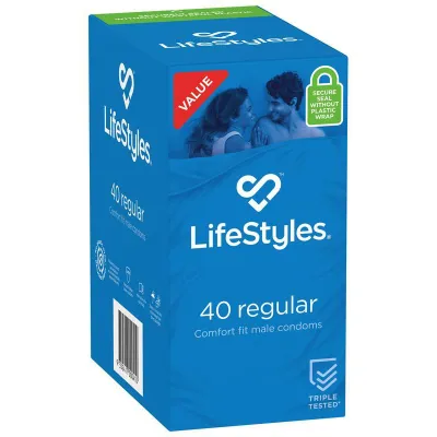 54mm Regular Condoms x40