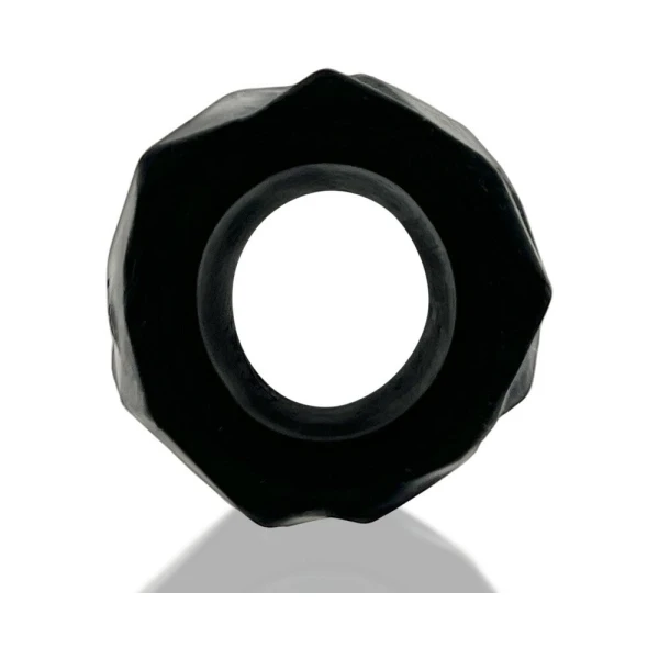 Extreme Bondage Gear:  Hunkyjunk Fractal Tactile Ballstretcher Tar Ice