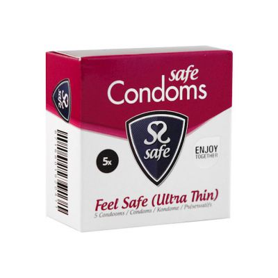 Safe Feel Safe Condoms Ultra thin 5 Pcs