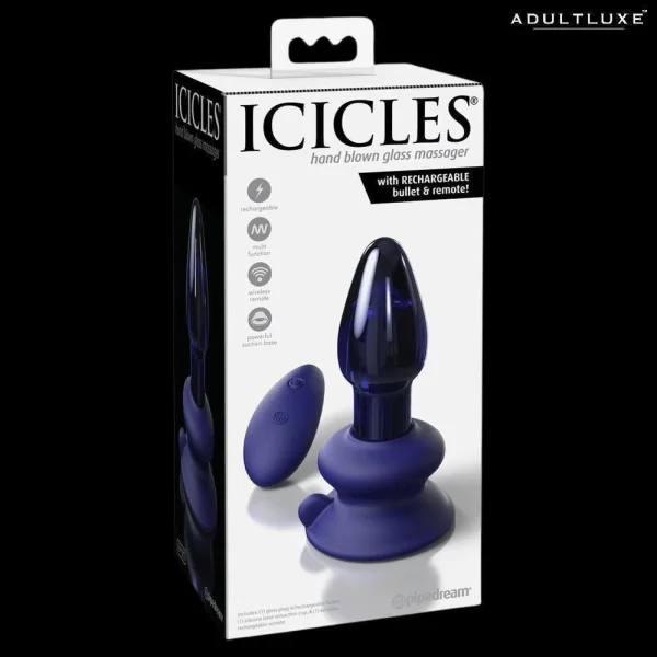 Icicles Remote Control Vibrating Butt Plug