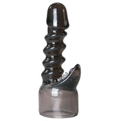 Easytoys Spiral Wand Attachment Black