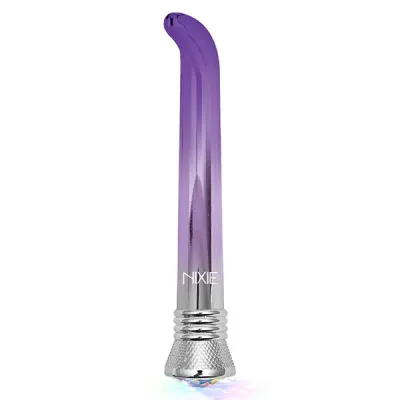 Nixie Waterproof Jewel Inlaid Ombre Glow G Spot Vibrator