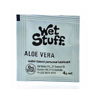 Wet Stuff Aloe Vera 4g Sachet 4g