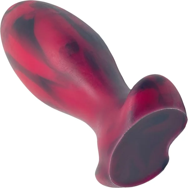 Topped Toys CHUTE 75 DP Silicone Butt Plug - Forge Red