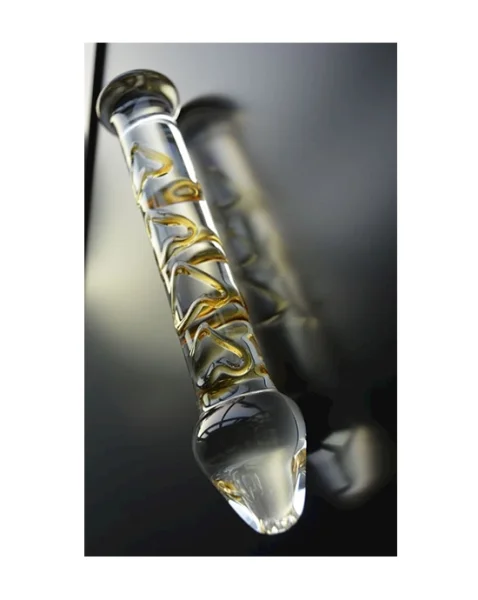 Heart Of Gold Glass Toy