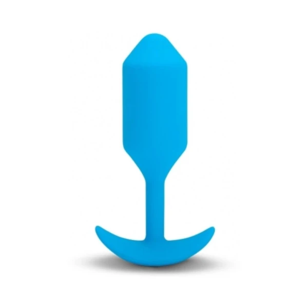 B-vibe Vibrating Snug Plug 3 Blue
