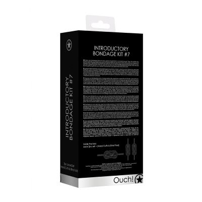 Introductory Bondage Kit 7 Black Sexy bondage toys