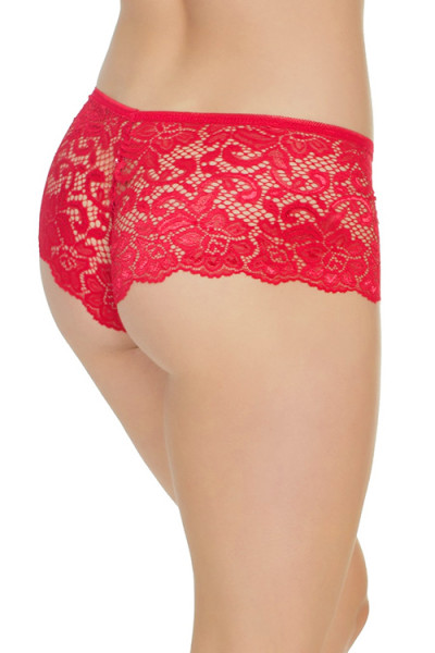 Daily Hustle Classic Red Boyshort By Coquette