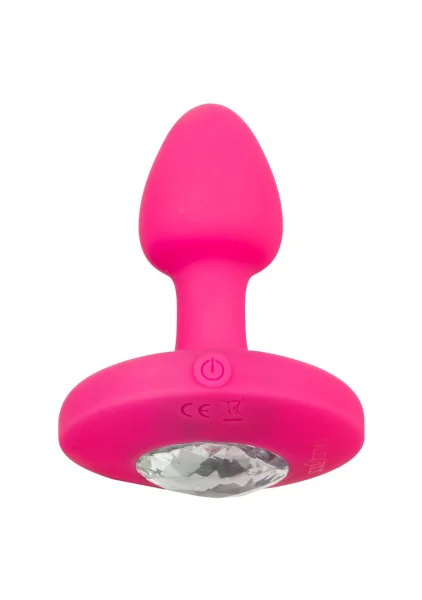 Cheeky Gems Silicone Rechargeable Vibrating Small Anal Probe By CalExotics - Blue