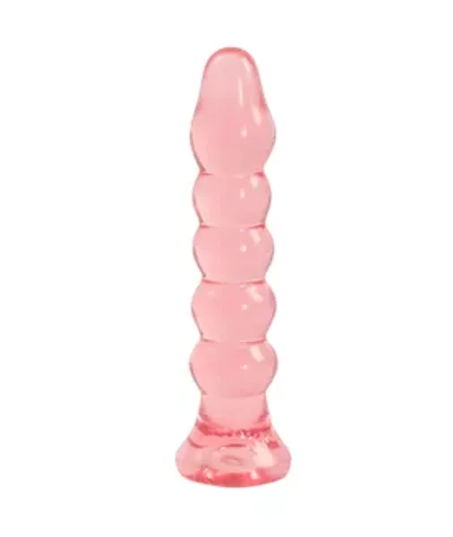 Crystal Jellies Anal Plug - Pink — image 2 of 2
