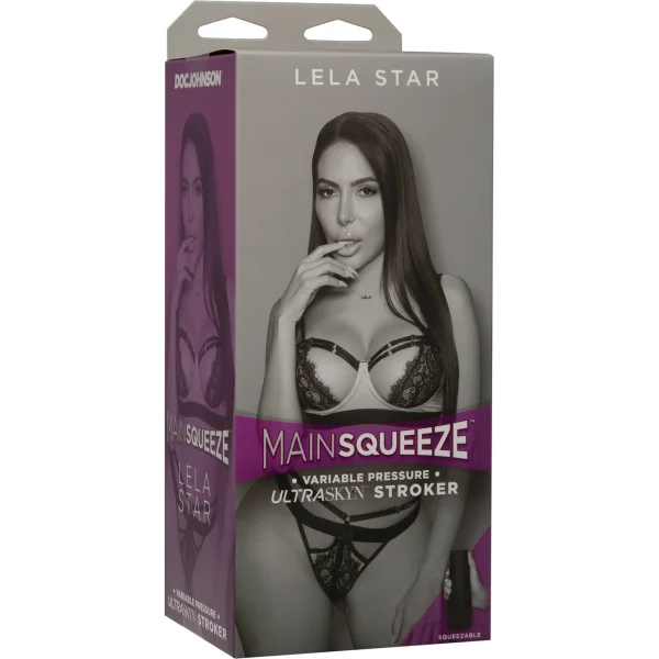 Main Squeeze Lela Star Penis Masturbator by Doc Johnson