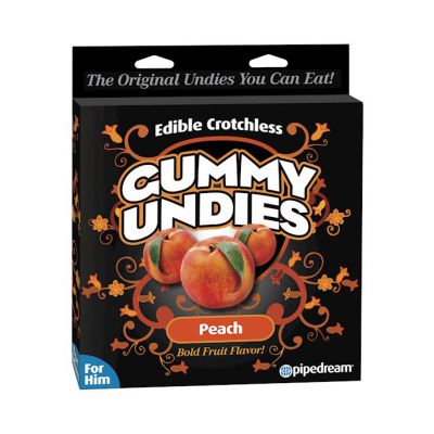 Male Edible Gummy Undies Peach