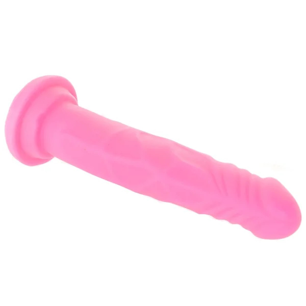 Neo - 7.5 Inch Dual Density Cock - Neon Pink