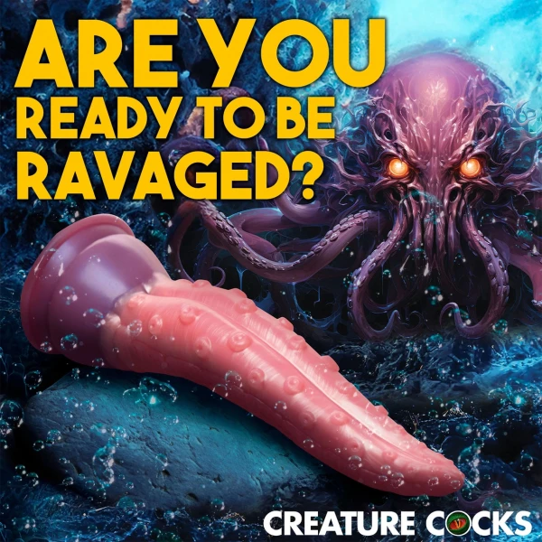 Octoprobe Tentacle 12.25" Silicone Suction Cup Dildo By Creature Cocks