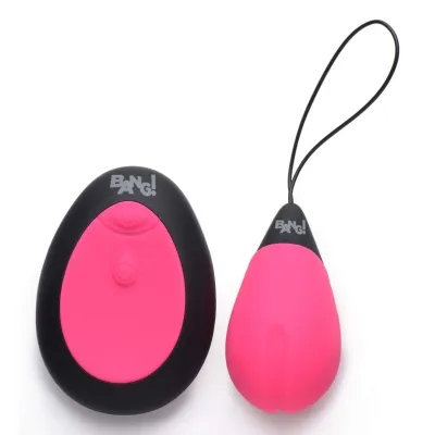 Bang 10x Silicone Vibrating Egg Pink