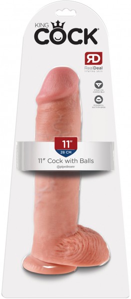 11" Cock + Balls