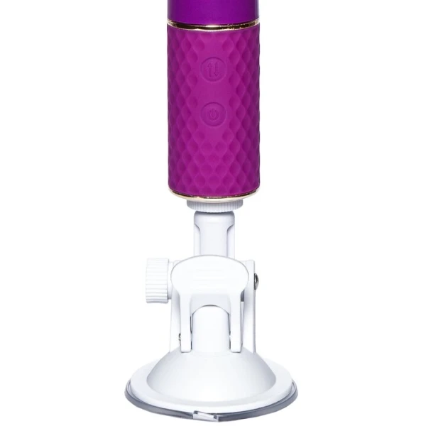 Bondara Push It Purple 10 Function Remote Thrusting Dildo – 8 Inch — image 5 of 8