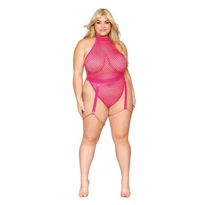 Teddy and Garter Belt Queen Size Peony