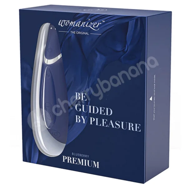 Womanizer Premium Blueberry Clitoral Suction Stimulator