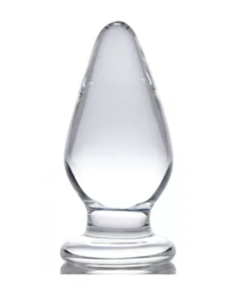 Ember Weighted Tapered Anal Plug - Clear — image 6 of 10