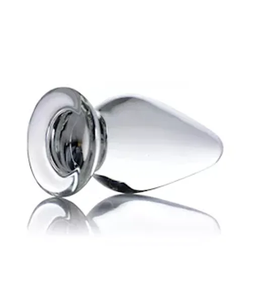 Ember Weighted Tapered Anal Plug - Clear — image 7 of 10
